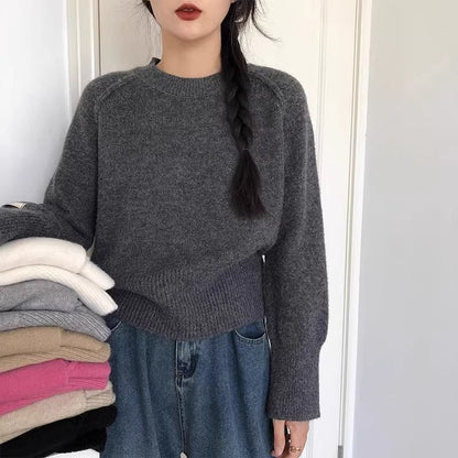 Women's Winter Base-Layer Knit Top - Thermal Long Sleeve Shirt