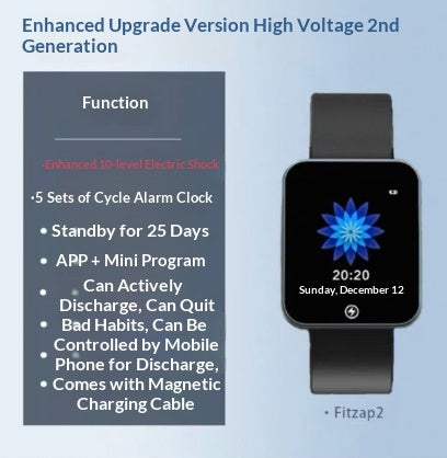 Smart Watch Alarm Bracelet - Silicone Wristband with Vibration Alert