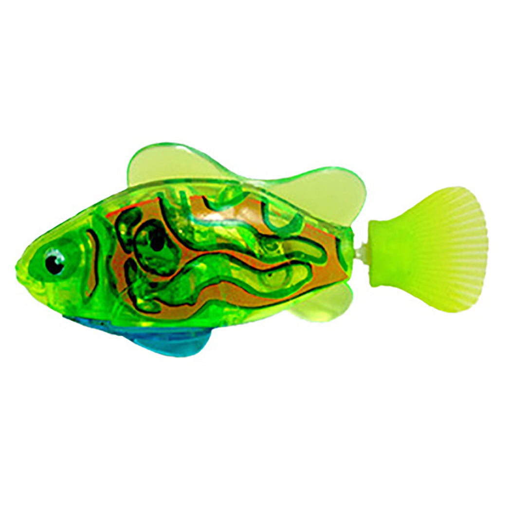 LED Electric Swimming Fish Toy – Interactive Light-Up Cat & Kids Bath Toy
