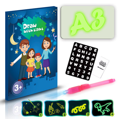Light-Up Drawing Board - Educational Glow Art Tablet