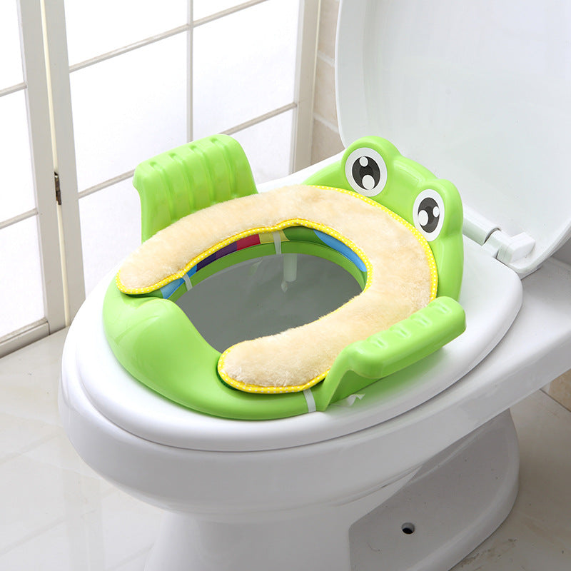 Baby Toilet Training Seat - Comfortable PP Potty Seat with Non-Slip Pads