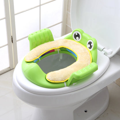 Baby Toilet Training Seat - Comfortable PP Potty Seat with Non-Slip Pads