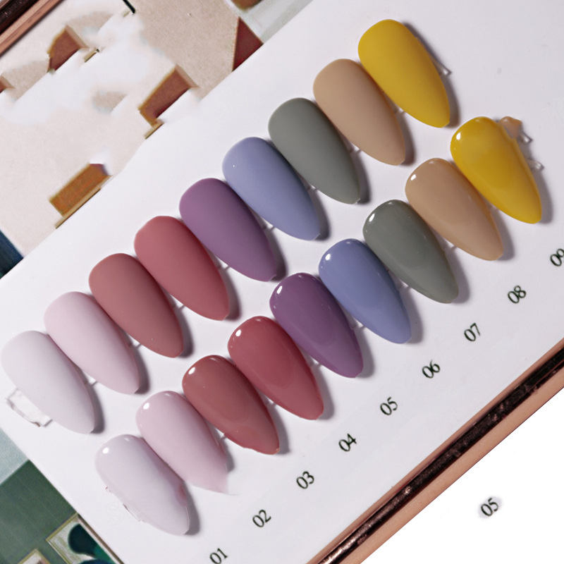 Phototherapy Gel Nail Polish Set - Professional Flash Gel Collection with Natural Resin