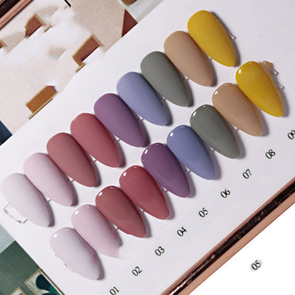 Phototherapy Gel Nail Polish Set - Professional Flash Gel Collection with Natural Resin