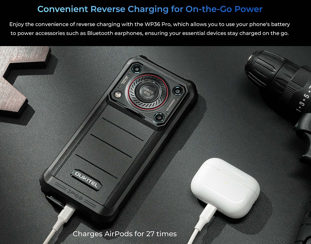 OUKITEL WP36 Pro Rugged Mobile Phone - Durable Smartphone with Advanced Features