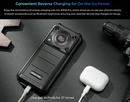 OUKITEL WP36 Pro Rugged Mobile Phone - Durable Smartphone with Advanced Features