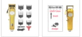 Electric Hair Clipper - USB Rechargeable Metal Blade with LCD Display