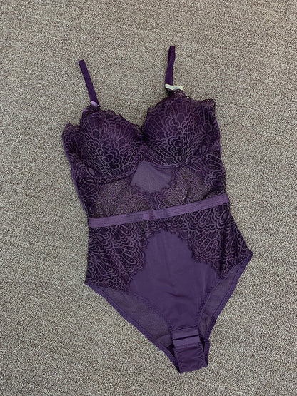 Wireless Lace Bra - Strapless 3/4 Cup with Gathering Support