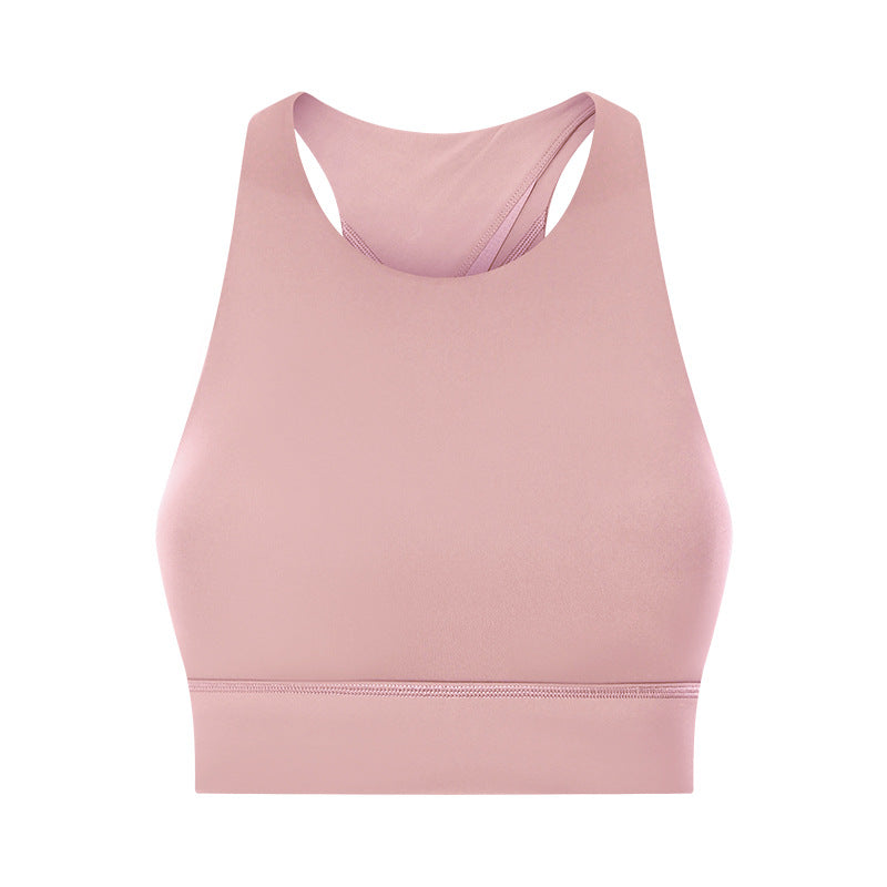 Triangle Sports Bra - Hollow Back Design for Yoga and Fitness