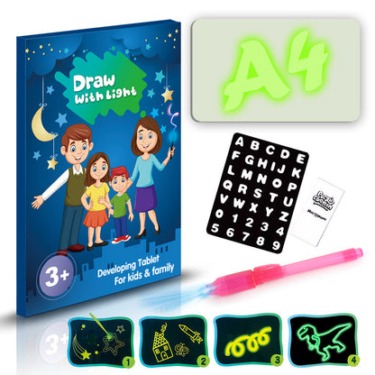 Light-Up Drawing Board - Educational Glow Art Tablet
