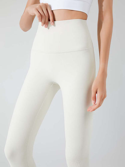 High-Waist Hip-Lifting Fitness Pants - Moisture-Wicking Yoga Leggings
