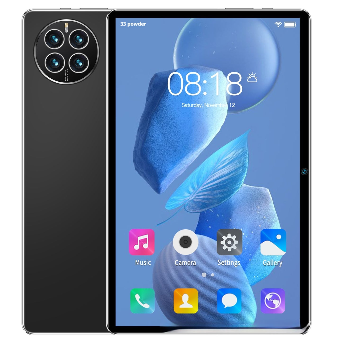 10.1-Inch Tablet Computer - Portable Android Tablet with Detachable Keyboard