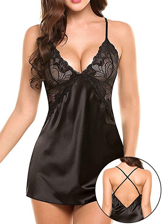 Women's Stretch Lace Lingerie Set