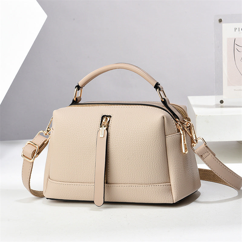 Carmine Classy Handbag - Fashion PU Leather Crossbody Shoulder Bag