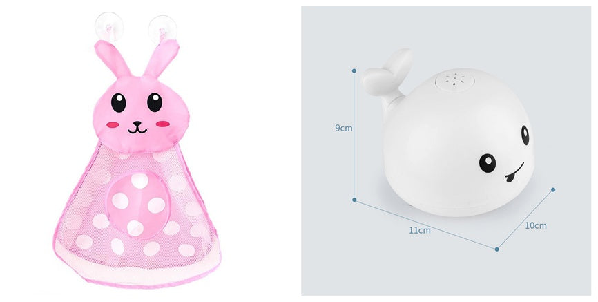 Baby Bath Whale Toy - Electric Water Spray with Lights & Music for Bathtub Fun