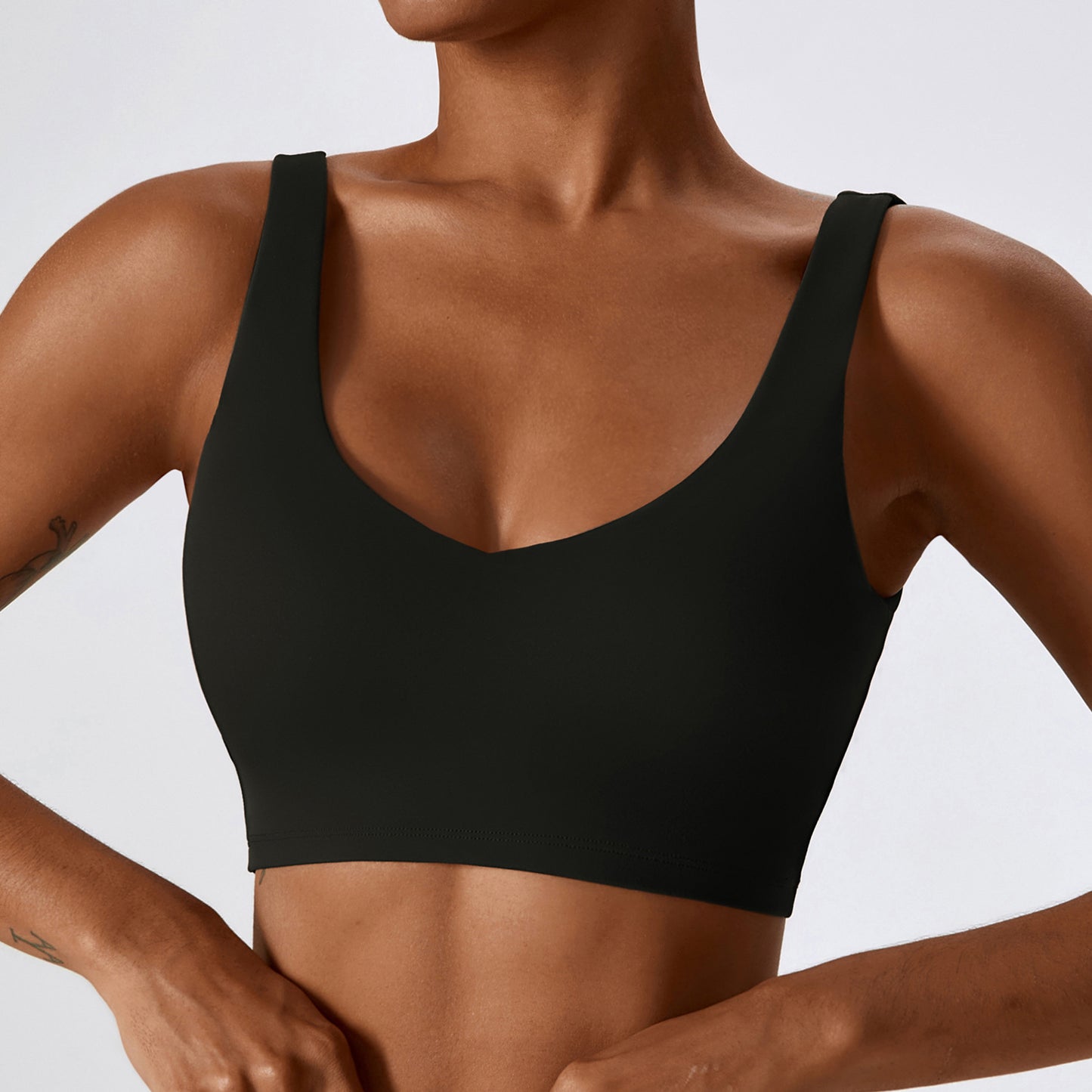 Women's Yoga Sports Bra - Breathable Tight-Fit Activewear Vest