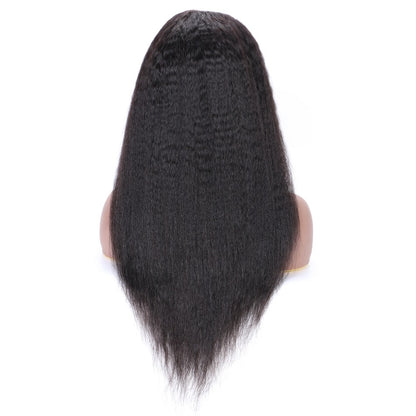 Yaki 13x4 Lace Frontal Wig Kinky Straight - Real Human Hair Exotic Style