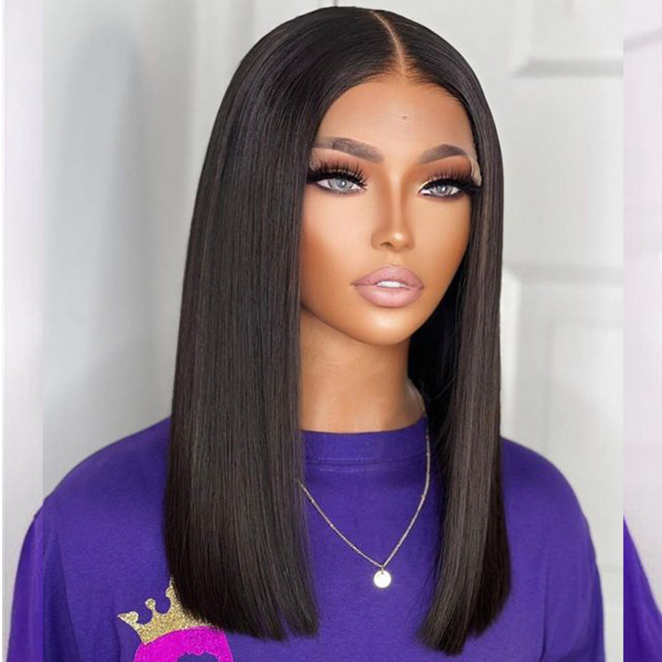 Bone Straight Human Hair Wig - Double Drawn 100% Chinese Hair