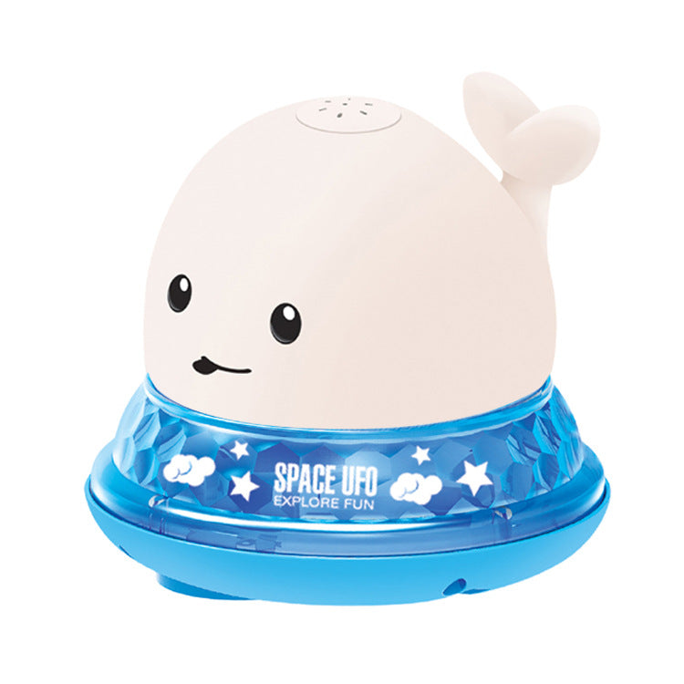 Baby Bath Whale Toy - Electric Water Spray with Lights & Music for Bathtub Fun
