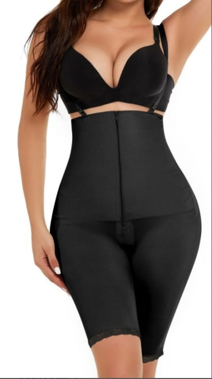 Cotton Bodysuit Shapewear with Adjustable Straps - Waist Support and Tummy Control