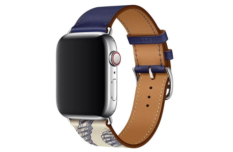 Genuine Leather Apple Watch Band - Premium Cowhide Strap with Stainless Steel Pin Buckle