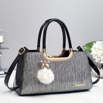 Hollow Out Envelope Crossbody Bag - Waterproof PU Leather Handbag