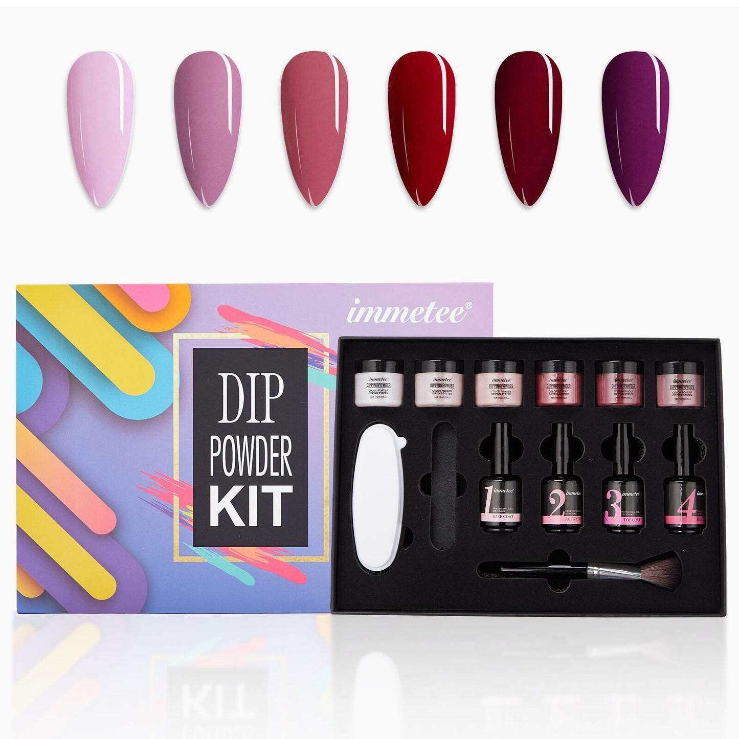 Enhanced Nail Polish Gel - Long-Lasting Light Therapy Formula