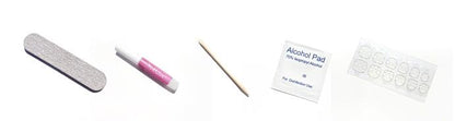 Press-On Cat Eye Nail Set - Luxury Wearable Nail Art with Full Accessories
