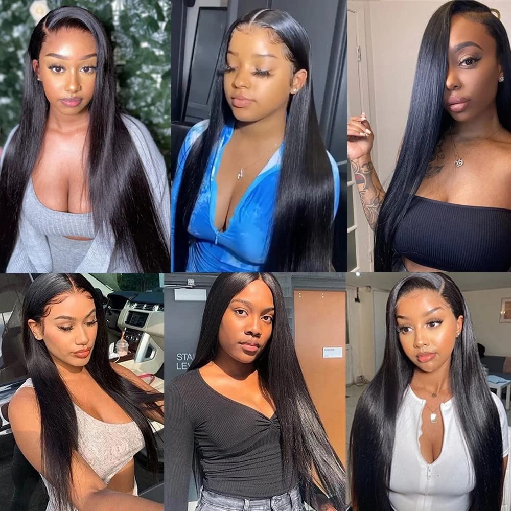 Human Hair HD Lace Front Wig - Hand-Woven 13x4 Lace Wig
