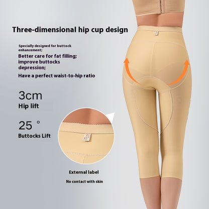 High Waist Seamless Compression Shaping Pants - Women's Body Shaper Leggings