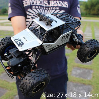 4WD RC Climbing Car - 1:12 Scale 2.4G Remote Control Off-Road Truck for Kids