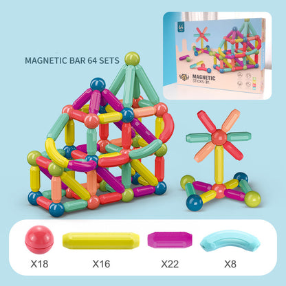 Magnetic Building Blocks Set for Kids - Educational STEM Toy