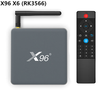 Android Smart TV Box - 4K Streaming Media Player with Dual Band WiFi & Bluetooth