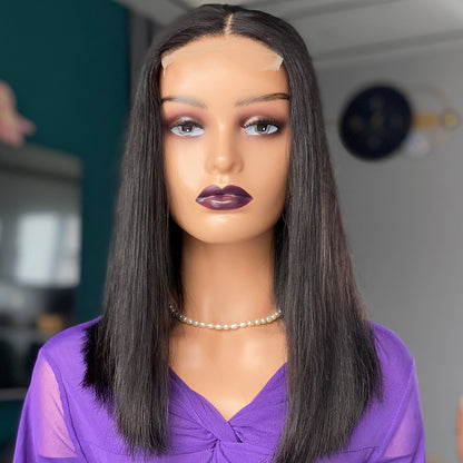 Bone Straight Human Hair Wig - Double Drawn 100% Chinese Hair