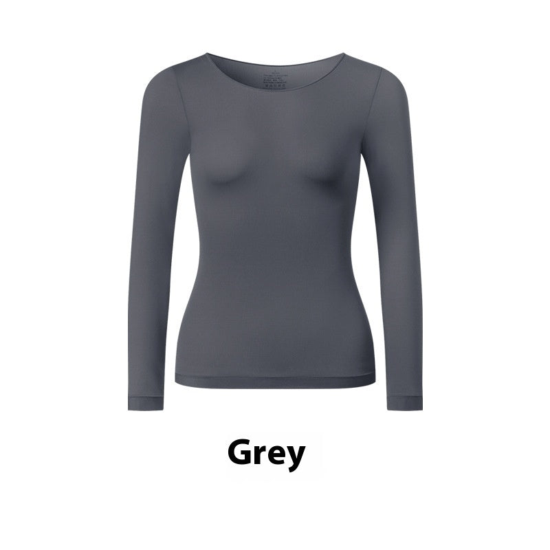Women's Ultra-Thin Thermal Underwear Set - Lightweight Nylon Spandex Base Layer