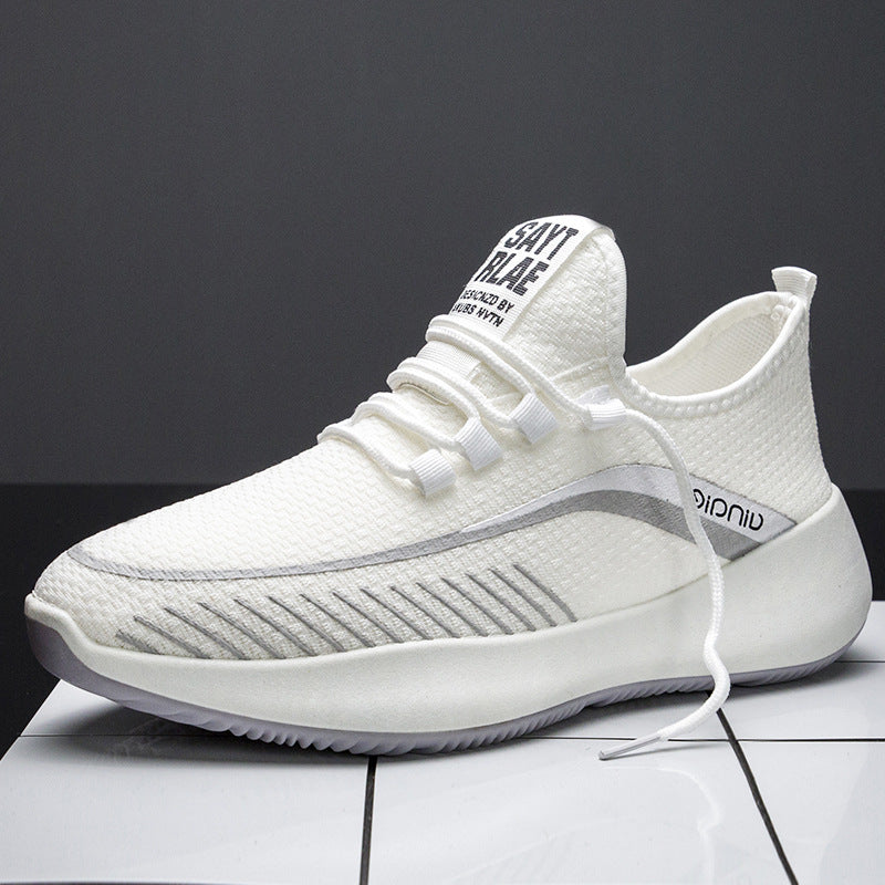 Unisex Cross-Strap Slip-On Casual Sneaker | Breathable Striped Cotton Shoe | EU 36–44
