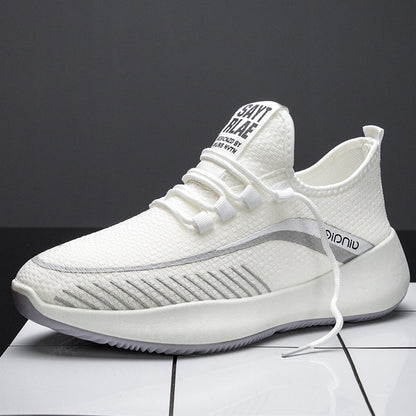 Unisex Cross-Strap Slip-On Casual Sneaker | Breathable Striped Cotton Shoe | EU 36–44