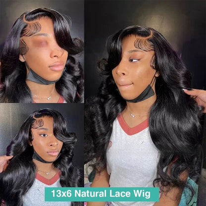 13x6 Body Wave Lace Front Wig - Hand-Woven Human Hair Wig