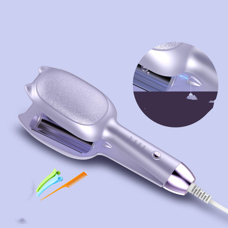 25mm Tourmaline Ceramic Curling Iron | Negative Ion | 10-Temp Settings | Wet & Dry Use