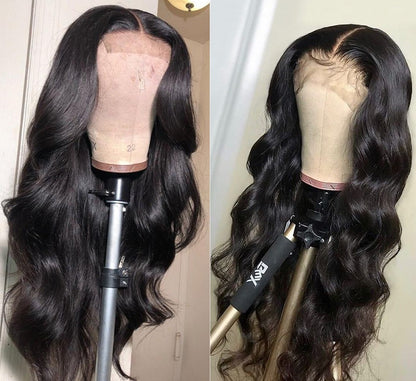 Body Wave Lace Front Wig - Human Hair Medium Length
