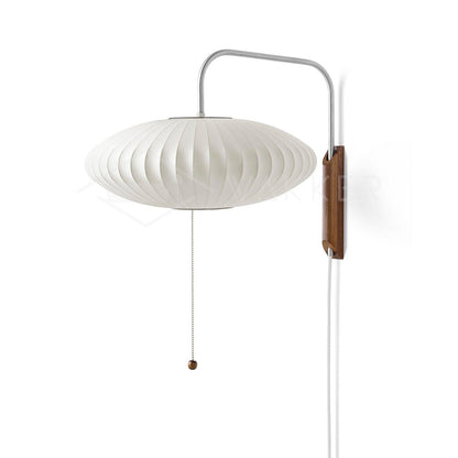 Artistic Silk Wall Sconce - Bedroom & Study Lamp