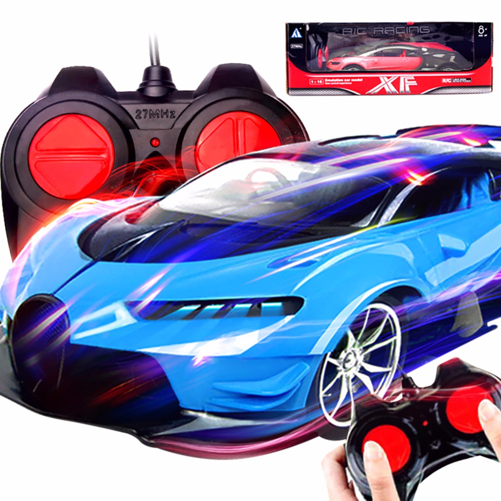 1:16 Scale Remote Control Racing Car with LED Lights