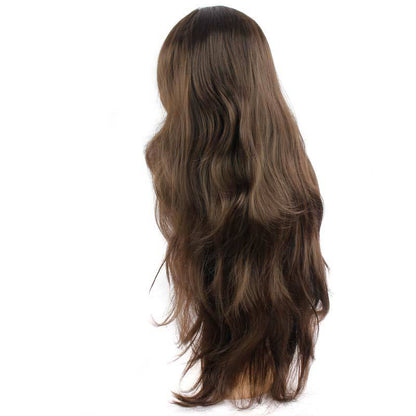Long Synthetic Fiber Wig - 26 Inch Heat Resistant