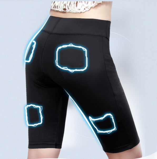 EMS Micro-Current Fitness Pants - Electronic Muscle Stimulation Training System