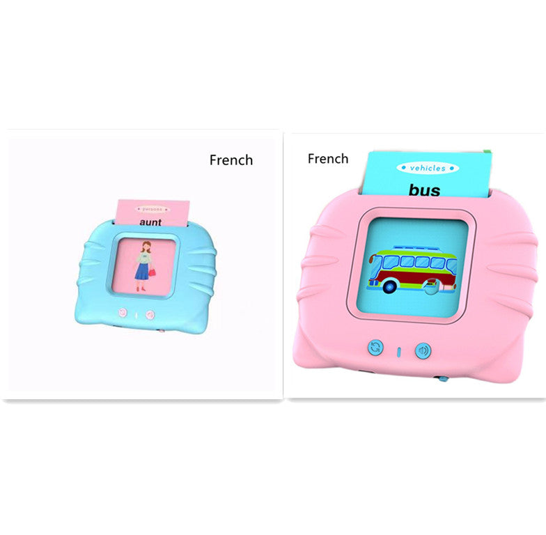 Bilingual Flashcard Learning Machine for Kids – Early Education Story & Word Card Reader