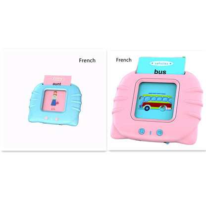 Bilingual Flashcard Learning Machine for Kids – Early Education Story & Word Card Reader