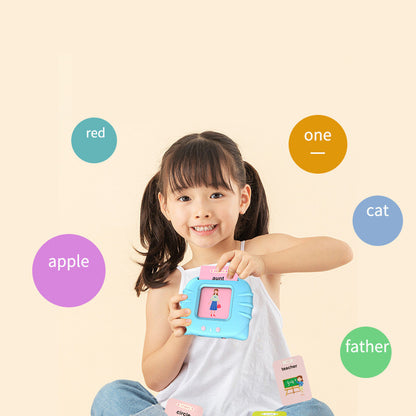 Bilingual Flashcard Learning Machine for Kids – Early Education Story & Word Card Reader