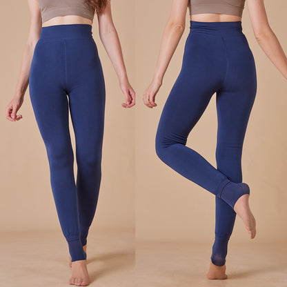 Extra Large Fur-Lined Thick Leggings - Warm Boot Pants for Women