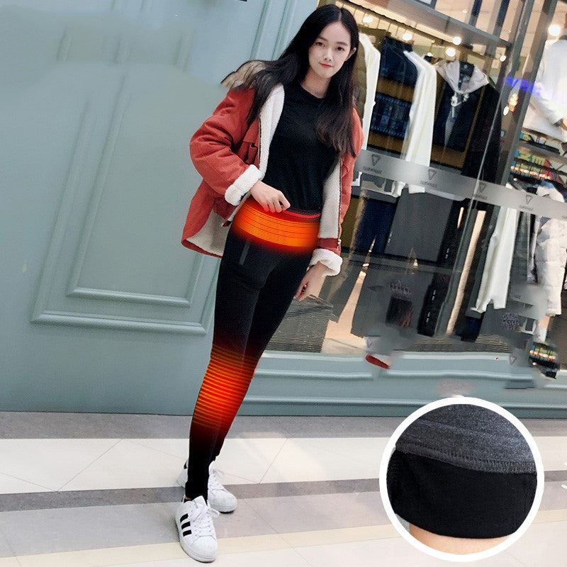 Smart USB Heated Pants - Temperature Control Cotton Trousers