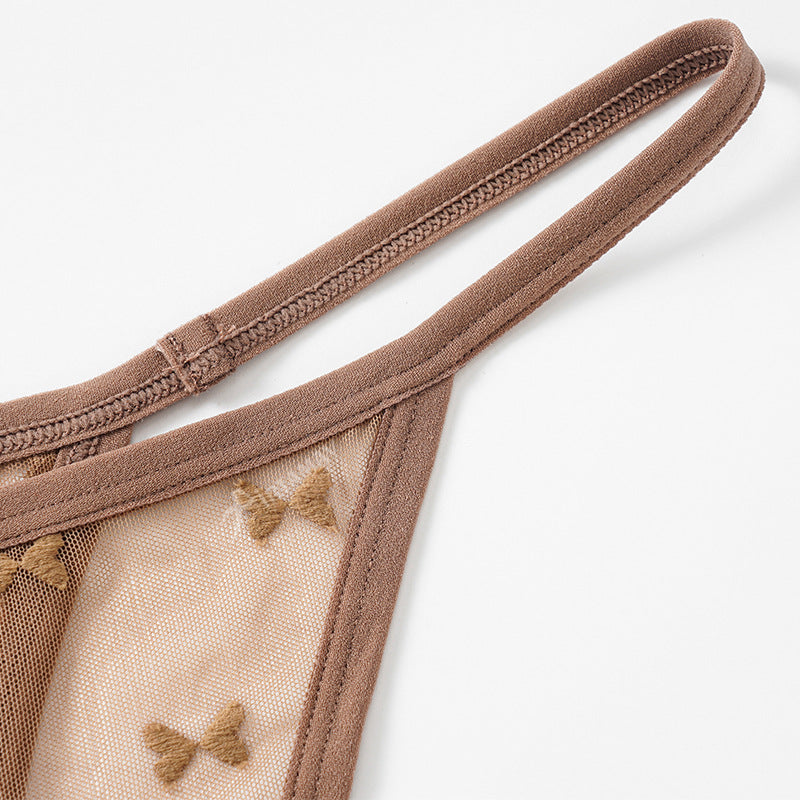 Women's Athletic Yoga Lace Underwear - Seamless Moisture Wicking Sports Briefs